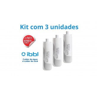 Kit 03 Refil IBBL Natural C+3